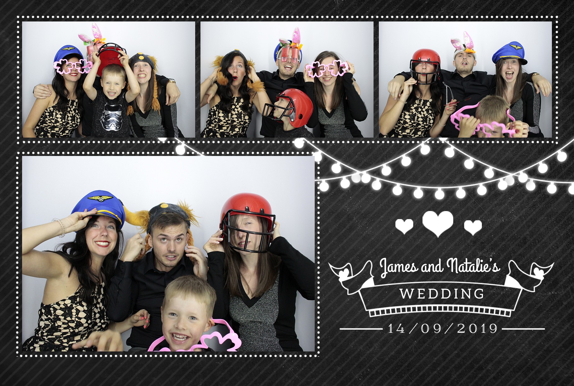 James and Natalie’s Wedding | View more photos from the event at gallery.myphotoboothexperience.co.uk/u/MyPhotoBoothExperienceLtd/James-and-Natalie’s-Wedding